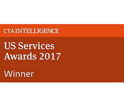 Vincitore 2017 nella categoria "Best FCM - Technology" (miglior FCM - tecnologia) secondo il CTA US Services