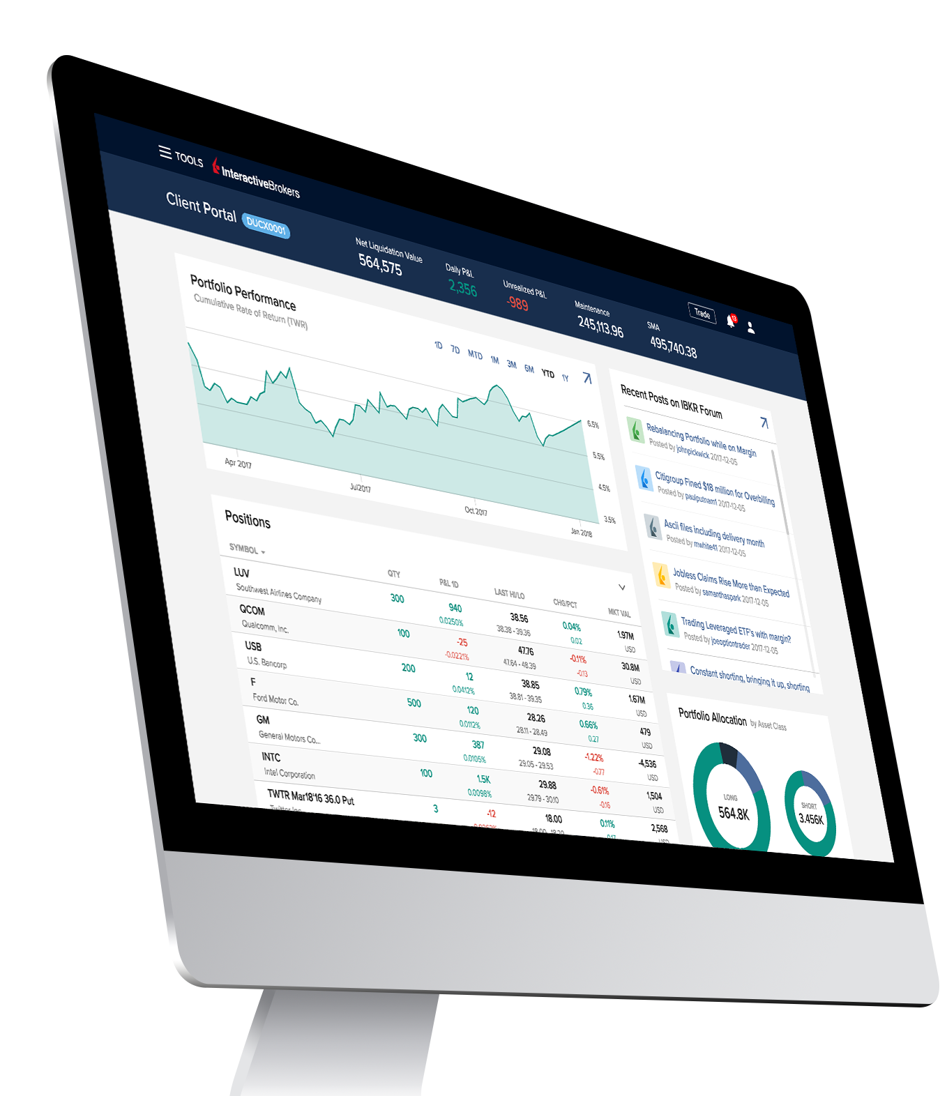 Interactive Brokers Client Portal